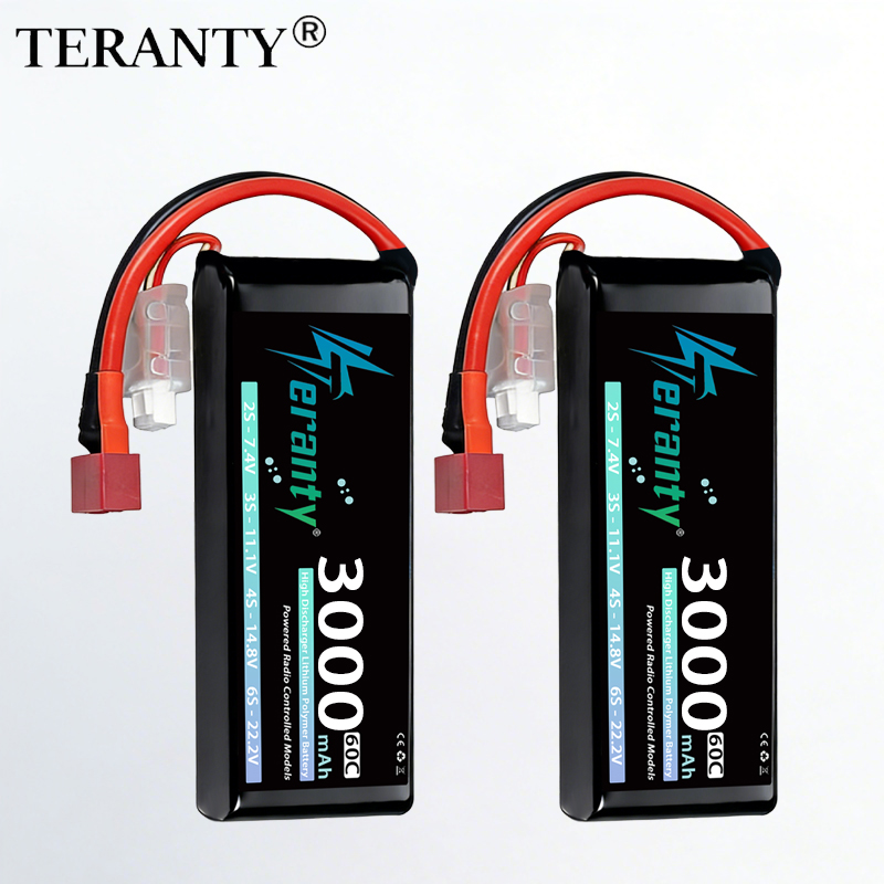 Rc Hobby Usa - Bateria Lipo TERANTY 2S 3000mAh 7.4V