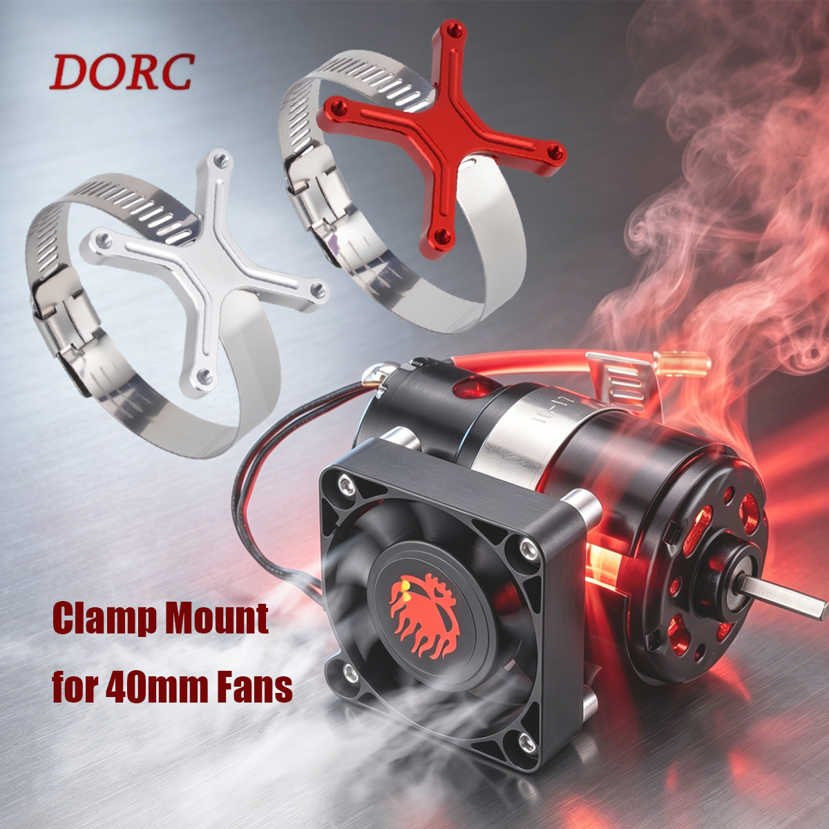 Rc Hobby Grade Plane - Suporte Universal Ajustável para Ventilador 30-49mm