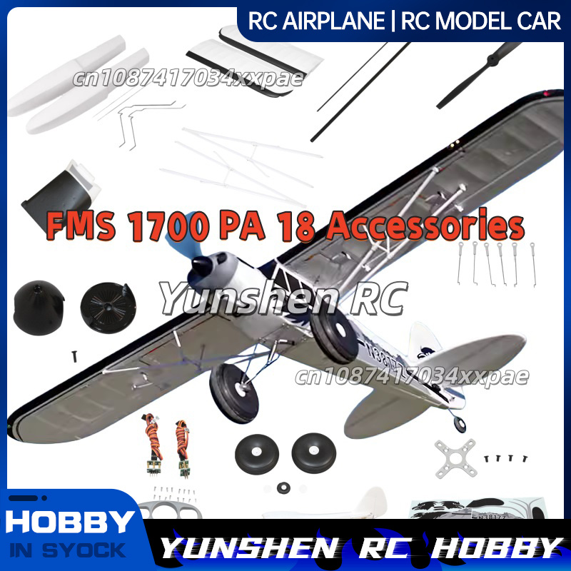 Rc Hobby Usa - Adesivos decorativos para avião FMS RC,