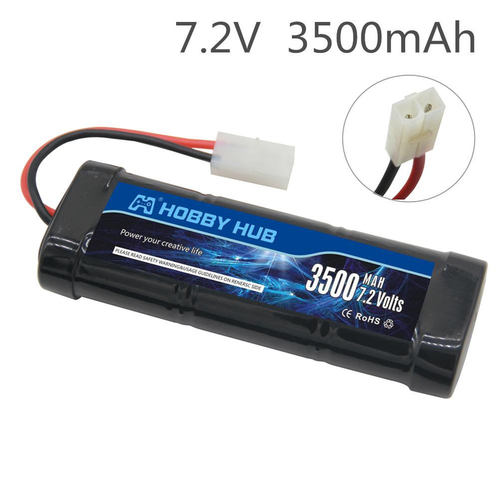 Pacote de bateria ni-mh 7.2v 5 - Rc Hobby Usa avaliação e preço