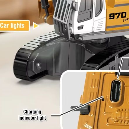 Escavadeira de Controle Remoto - Rc Hobbyking Shop avaliação e preço