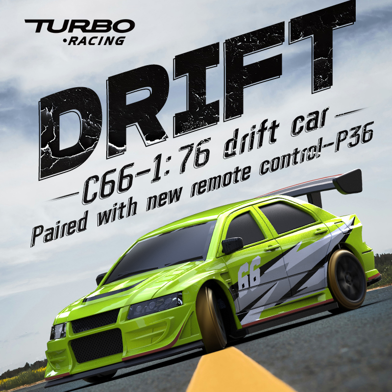 Turbo Racing 1:76 C66 Drift RC - Rc Hobby World avaliação e preço