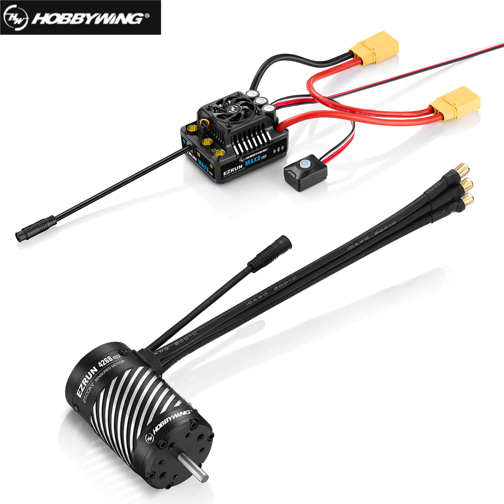 Hobbywing EZRUN MAX8 G2S 160A  - Rc Hobby Grade Plane avaliação e preço