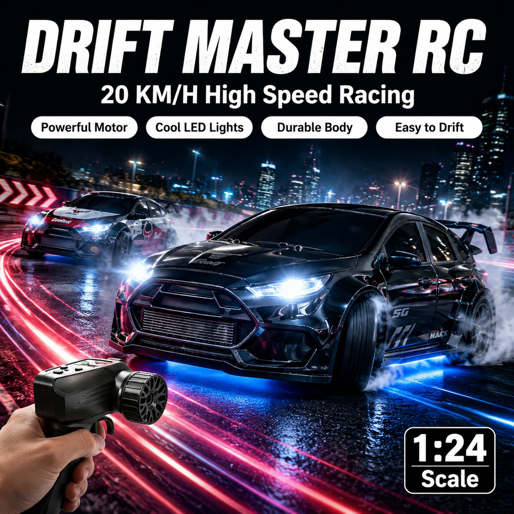 Carro RC Drift 4WD em Escala 1 - Rc Drift Car Brushless avaliação e preço