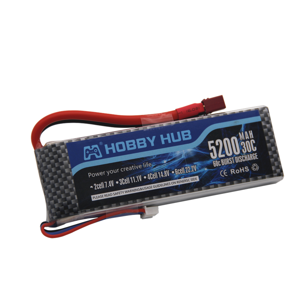 Bateria lipo para carro 7.4, 5 - Rc Roc Hobby avaliação e preço