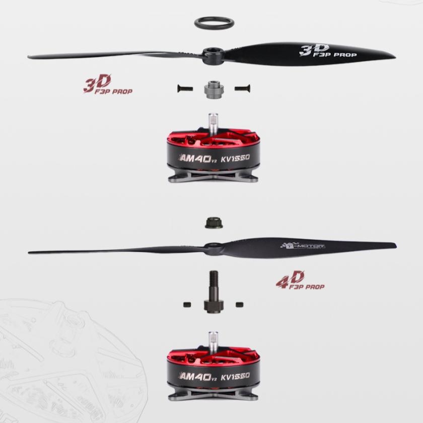 T-Hobby AM40 V2 3D/4D 2-3S Pod - Rc Hobby Usa avaliação e preço