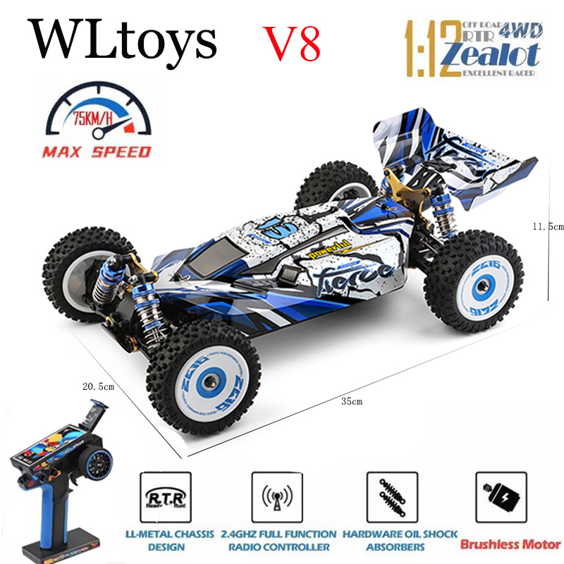 WLtoys 124017 124007   75 km/h - Rc Hobby World avaliação e preço