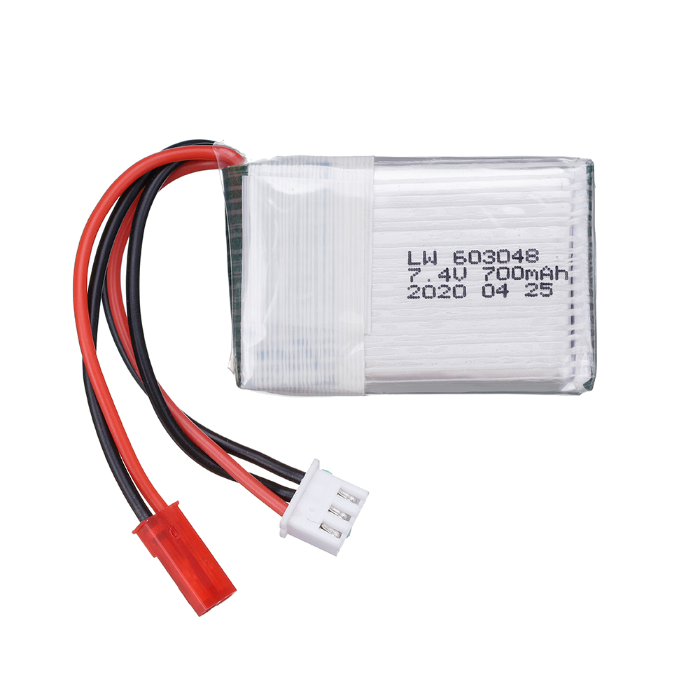 Bateria Lipo 7.4V 700mAh 25c p - Rc Hobby Usa avaliação e preço