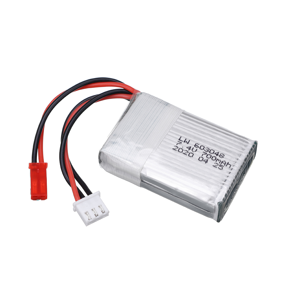 Bateria Lipo 7.4V 700mAh 25c p - Rc Hobby Usa avaliação e preço