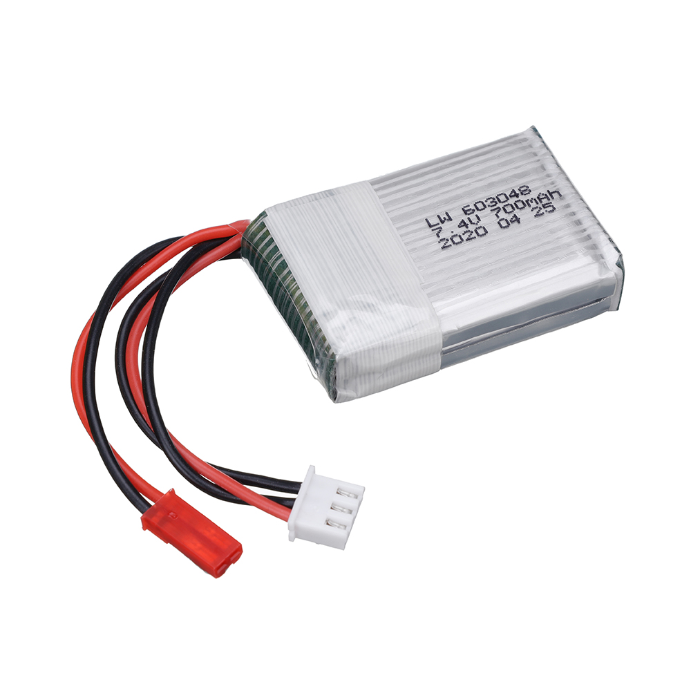 Bateria Lipo 7.4V 700mAh 25c p - Rc Hobby Usa avaliação e preço