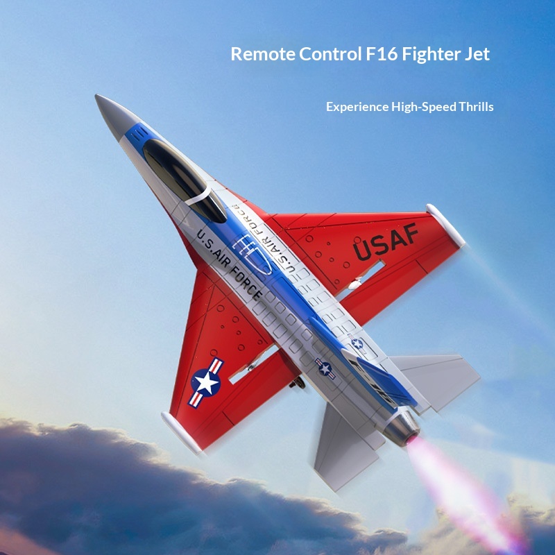 VOLANTEXRC F‑16 Jato de Combat - Rc Hobby Jet Plane avaliação e preço